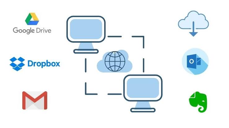 representación del almacenamiento digital en la nube