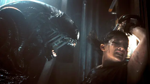 Cailee Spayne en "Alien Romulus" (2024), del director Fede Álvarez. 